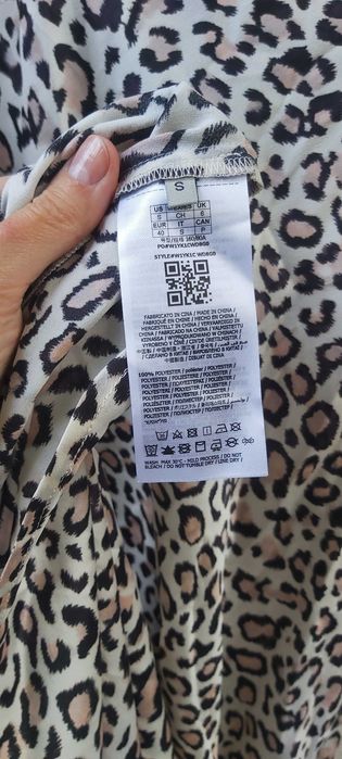 NOWA sukienka GUESS panterka animal print eu40 us 6 a077