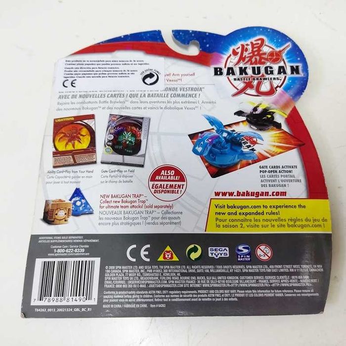 Bakugan Card Power Pack lote de 11 Novos e fechados com 10 cartas cada