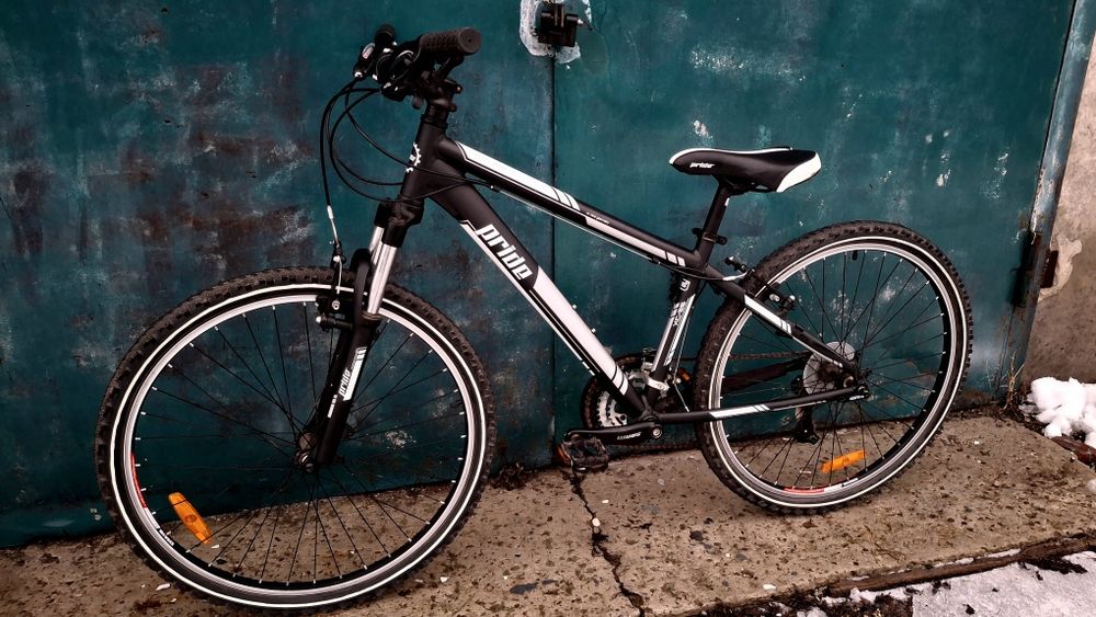 Велосипед алюминиевый Pride 26 (состояние нового)