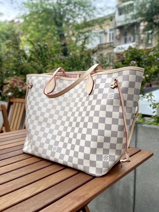 Сумка Louis Vuitton Neverfull MM оригинальная на подарок