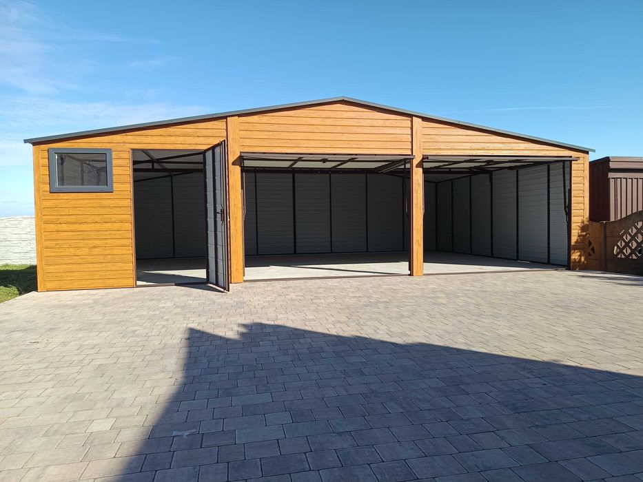 Garaż blaszany garaż blaszak garaże blaszane 9x6 7x7 7x5  premium 6x6