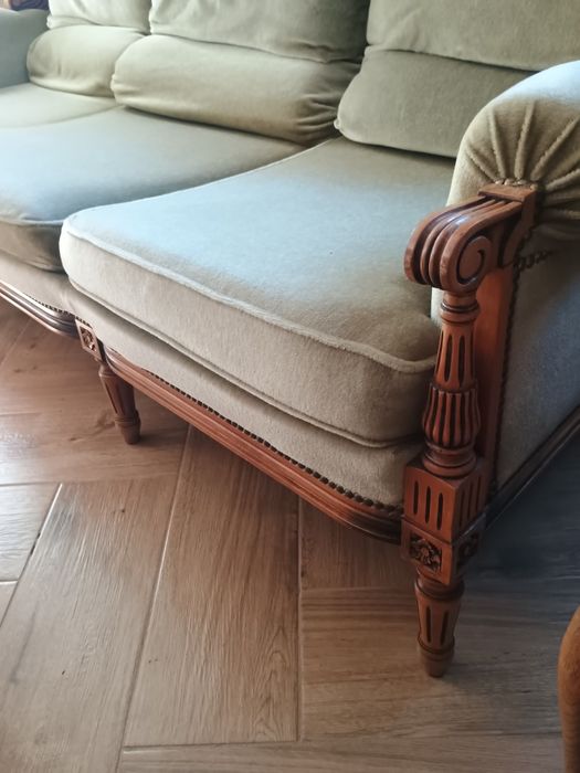 Sofa + 2 fotele do renowacji