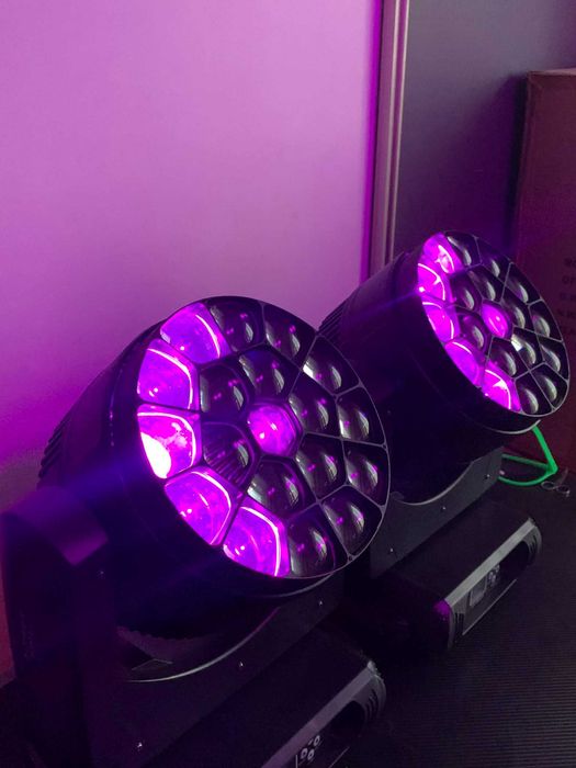 Głowy Big Eye 19x40w Nowe, 2 Szt