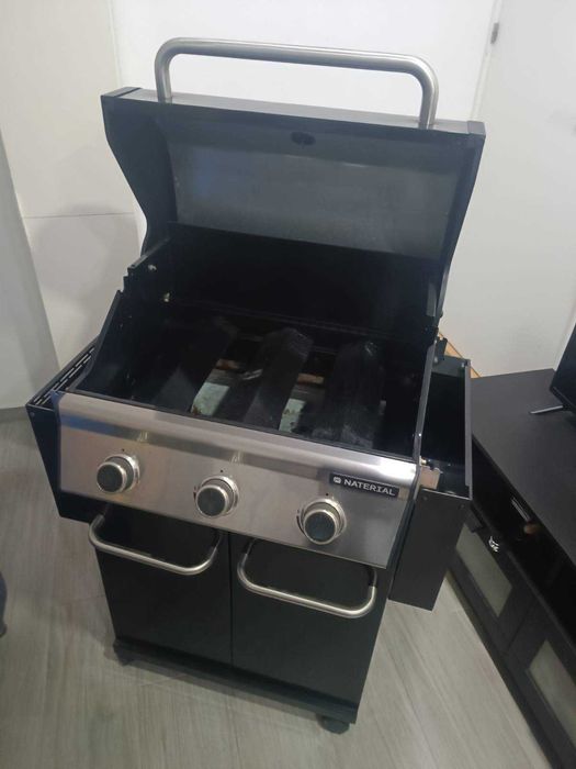 Barbecue a gás com 3 queimadores Naterial Kenton