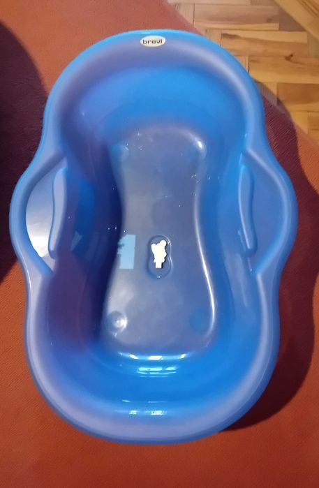 Banheira bebé azul