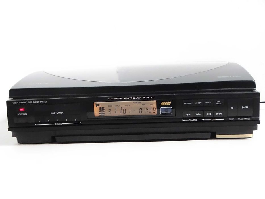 Rzadki Odtwarzacz CD Zmieniarka 5 płyt CROWN CD-M5 | Japan | Top-Loader | Sprawny