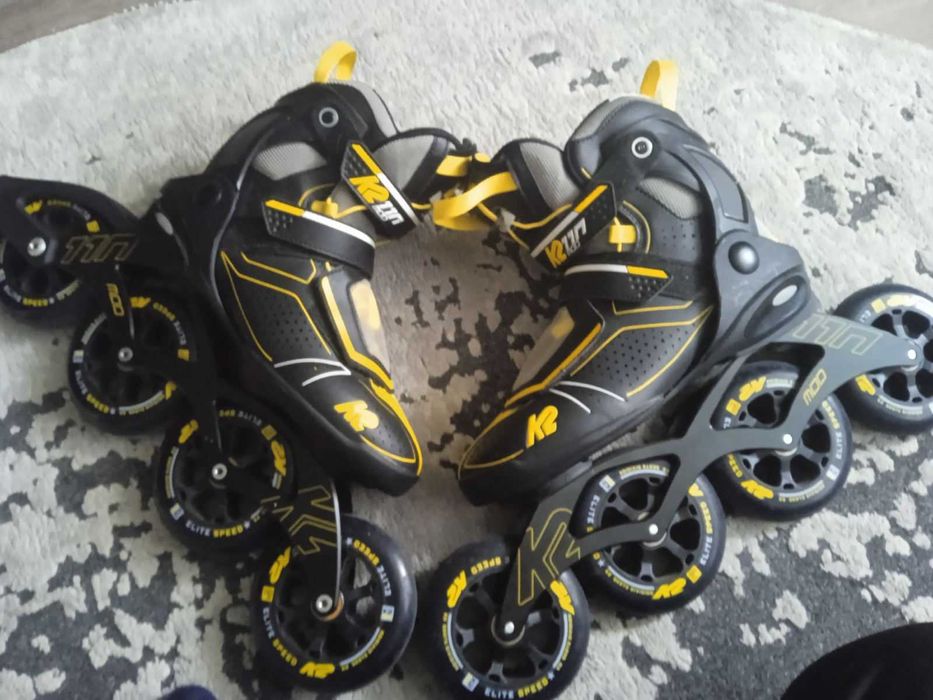 Продаються ролики у хорошому стані назва Skate Men's Mod 110 Inline Skate, Gray Black Yellow
