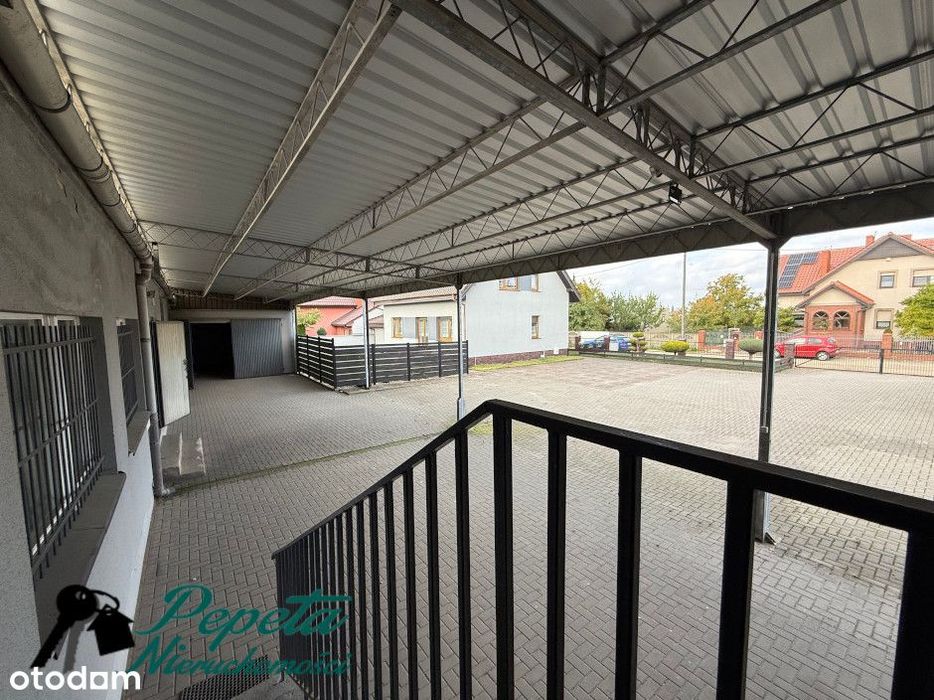 Dom z dużą halą | Jasin | 1316 m² działki | 1 649 000 zł