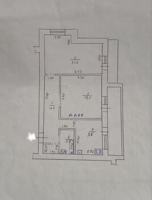 Продам 2-х квартиру  ул. Роганская 89В