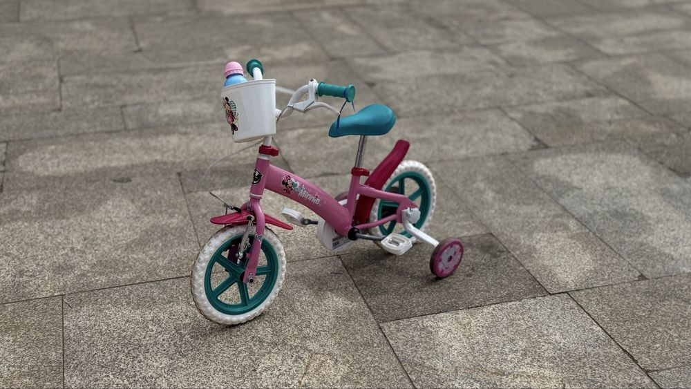 Bicicleta de criança Minnie 12”