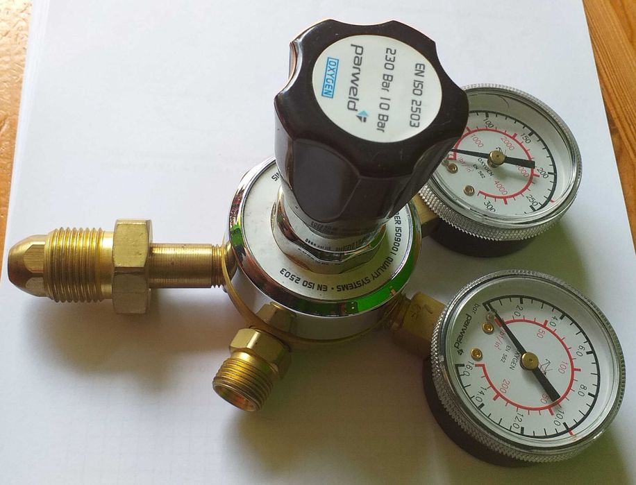 Reduktor do butli tlenu