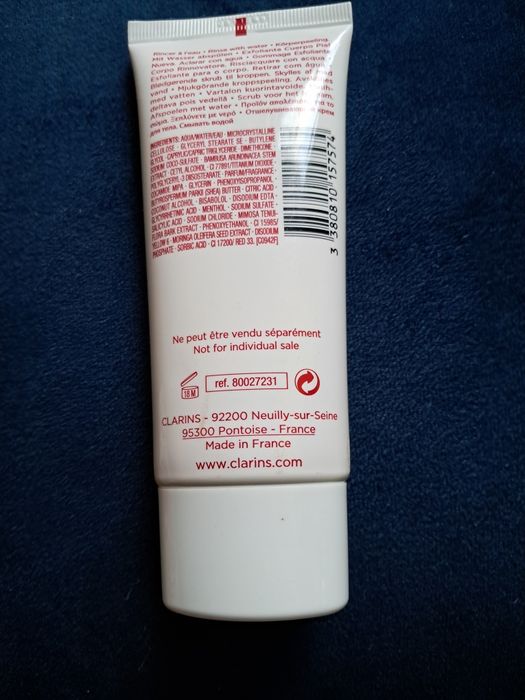 Clarins nowy scrub do ciała 100ml