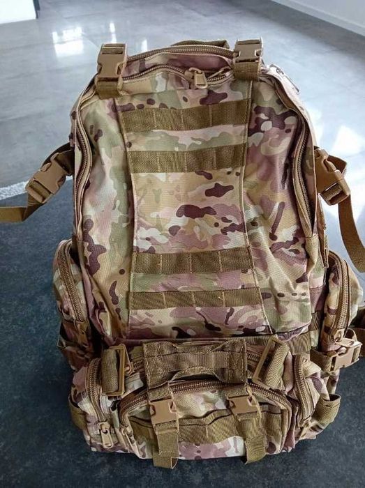 XXL Plecak Wojskowy Turystyczny Trekkingowy Sport Damski Męski +GRATIS