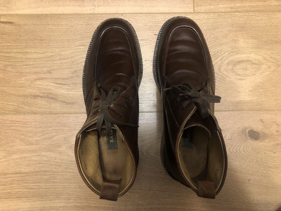 Bally шкіряні чоботи кожаные ботинки Ralph Santoni Tods
