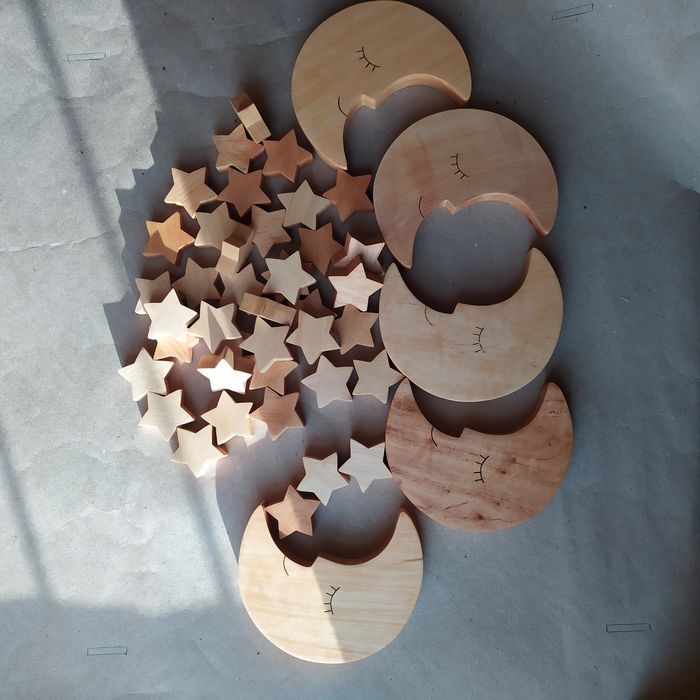 Балансир гра з дерева ручної роботи майстерні Еколенд