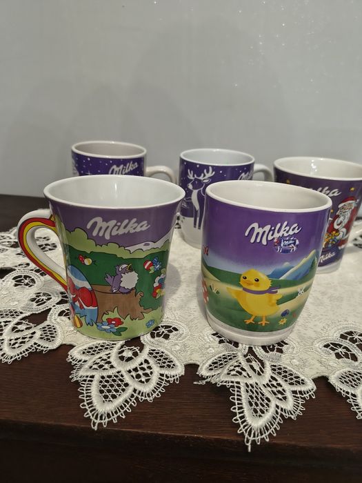 Kubki dla kolekcjonera Milka