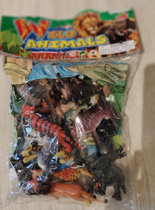 Zwierzęta dzikie 20 sztuk