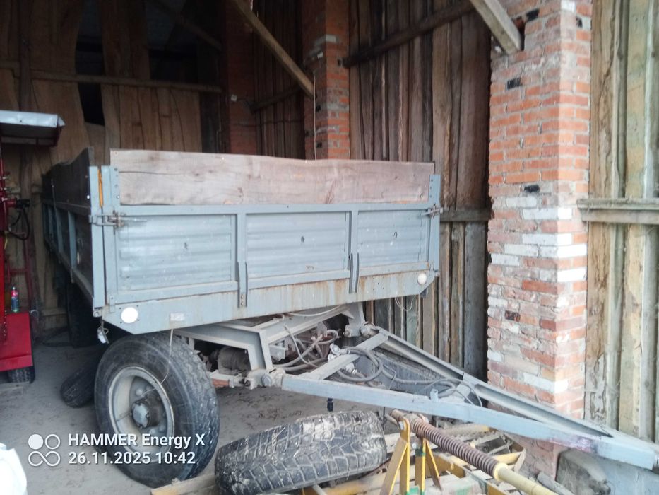 Przyczepa 6 t. solidna