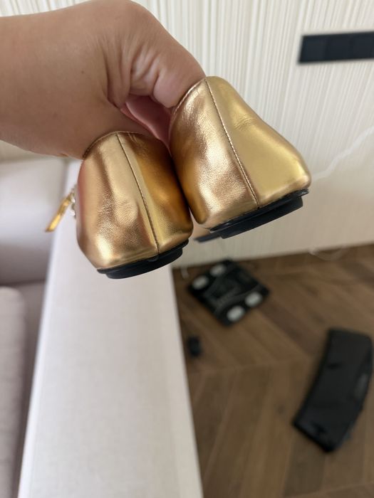 Балетки  Zara  штучна шкіра