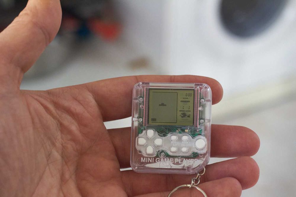 Jogo tetris – Mini-consola – Porta-chaves