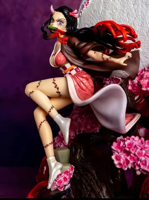 Велика оригінальна фігурка Nezuko Demon Slayer (Клинок, Незуко)