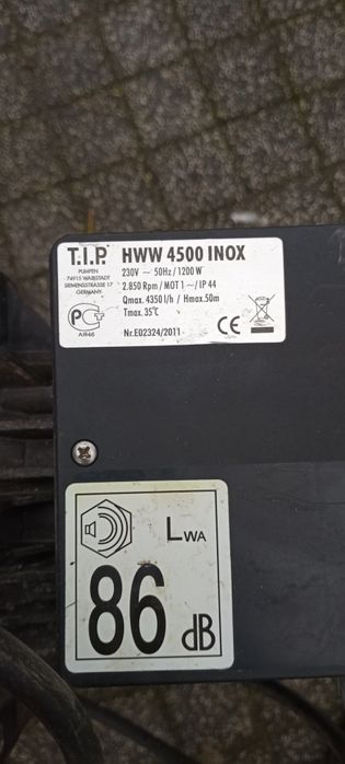 Pompa Hydrofor  T.I.P. Hww 4500 Inox ,Variolux 900
