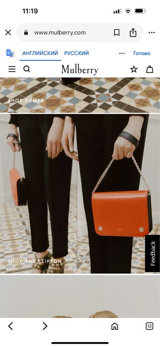 Сумка mulberry, нова, оригінал