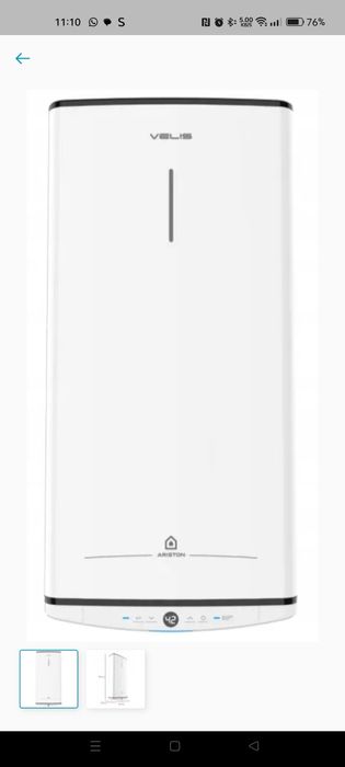 Podgrzewacz wody Ariston Velis pro 80