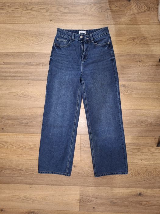 Spodnie jeans sinsay XS 34 wide leg
