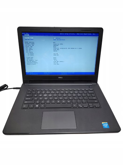 Dell Inspiron 14" Intel Celeron N2840 0GB
