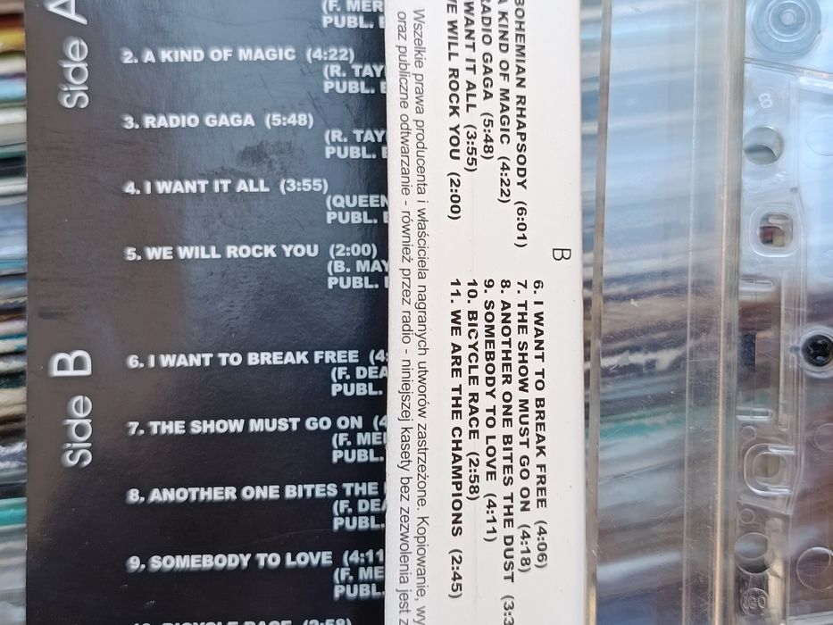 Kaseta magnetofonowa Queen- "The Soundalikes "