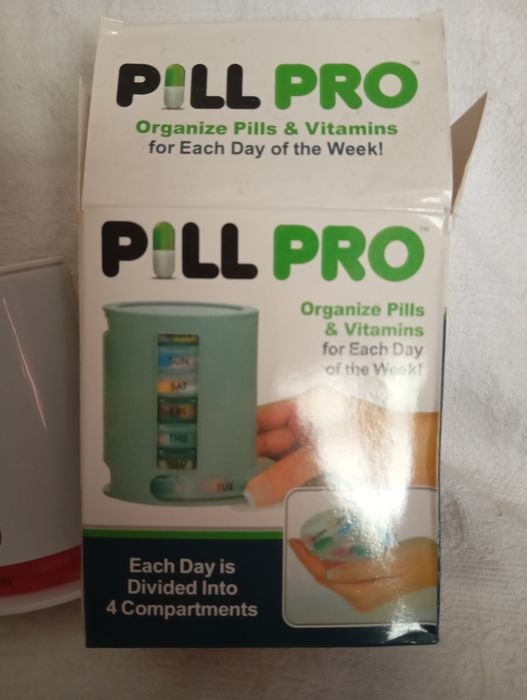 Organização de comprimidos diários