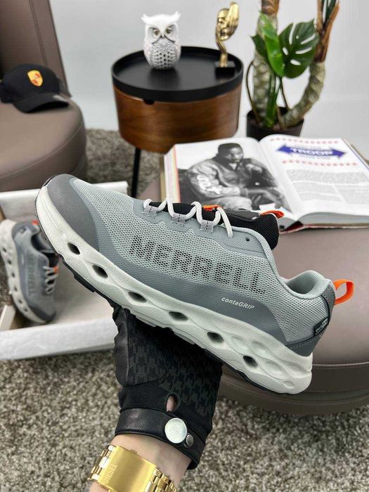 Літні кросівки Merrell Drainmaker XTR Dark Grey Beige (41-45) — легкі, дихаючі чоловічі, сітка, комфорт на літо | Меррелл сірі