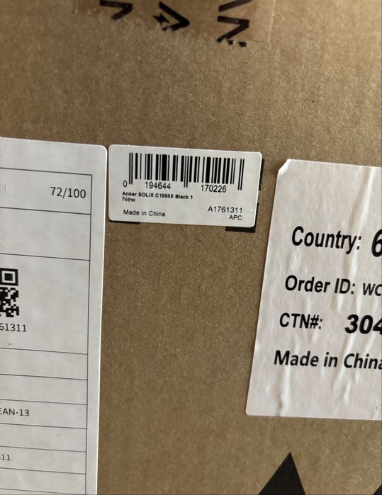 Зарядна станція Anker Solix C1000X 1056 Вт*год LiFePO4 НОВІ