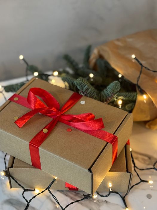 Набір Різдвяних Ялинкових Прикрас - 6 штук / Новорічний Подарунок