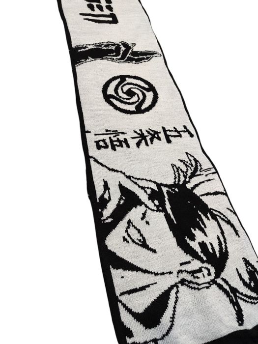 Аніме шарф 180см Jujutsu Kaisen з Годжо Сатору - акрил100%, ексклюзив