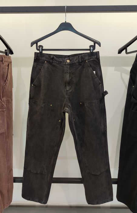 Штани Carhartt WIP Double Knee Pant Dark Grey