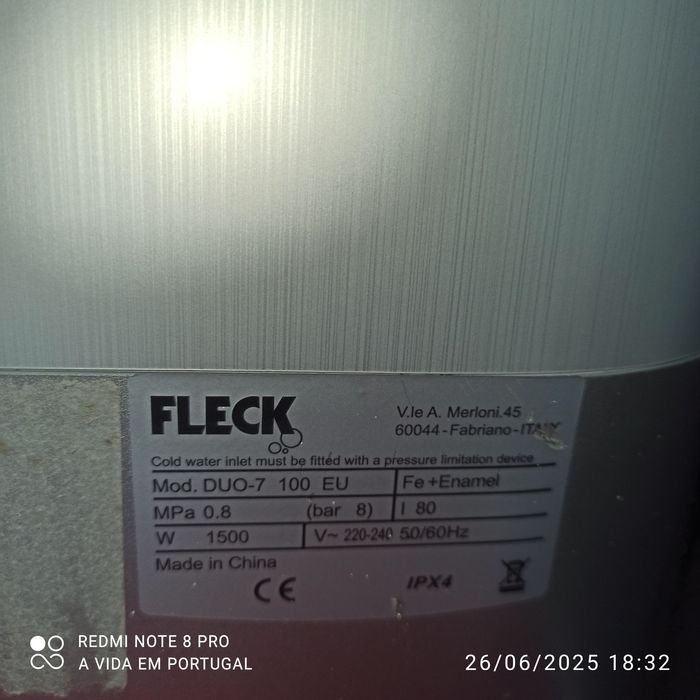 Termoacumulador fleck duo 7 / 100L