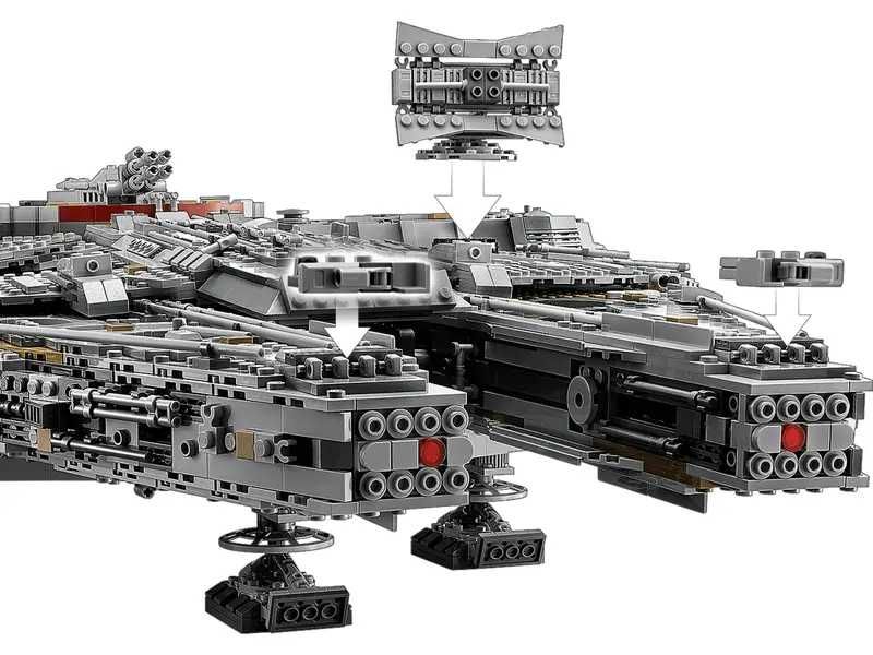 LEGO Star Wars 75192 конструктор Сокіл Тисячоліття