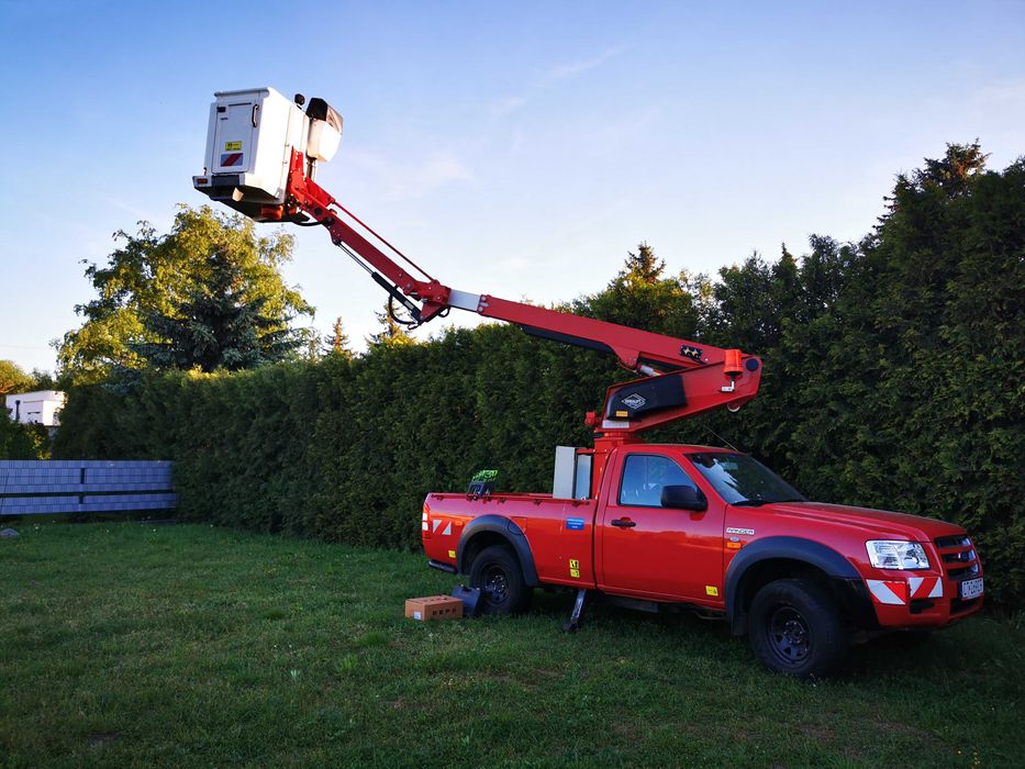 Podnośnik koszowy WYNAJEM Izolowany 11.5m/4x4/3.5t kat. B CENA ZA DOBĘ