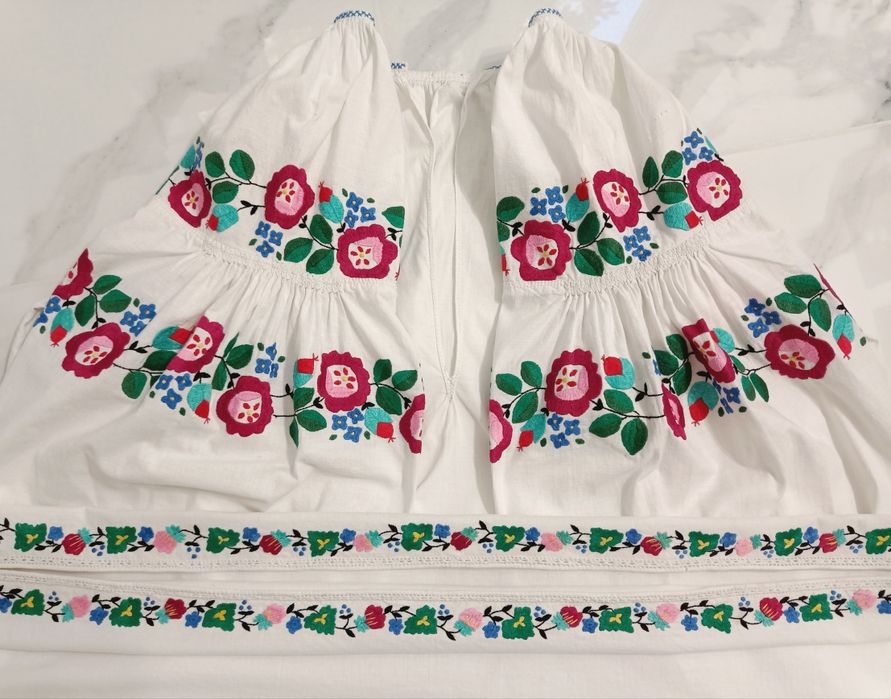 Старовинна сорочка вишита Давня вишиванка Автентична сорочка жіноча