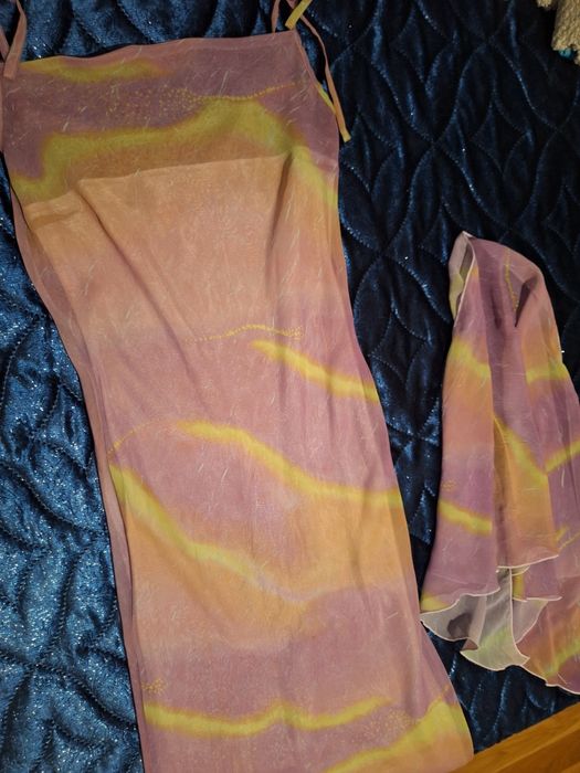 Vestido Midi M + echarpe