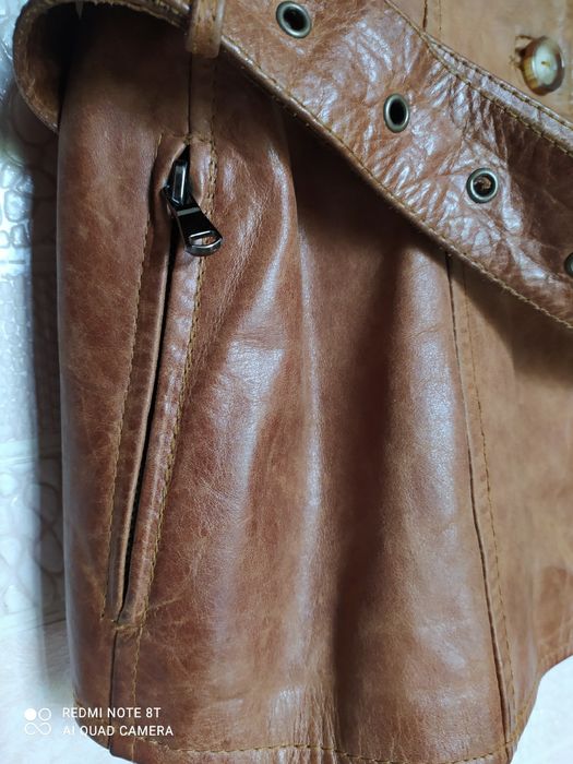Итальянская натуральная кожаная куртка, Vera Pelle