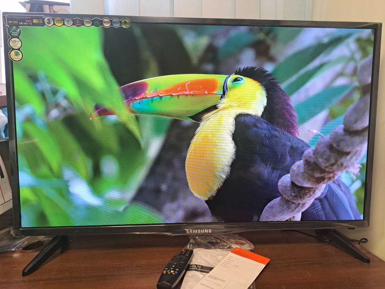 Телевизор 4К Самсунг Samsung 24 Дюйма SMART TV Wi-Fi Андроид 13 Корея ...