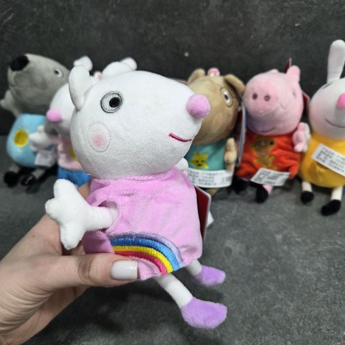 Свинка Пеппа, м'які іграшки герої мультика  Свинка Пеппа, Джордж