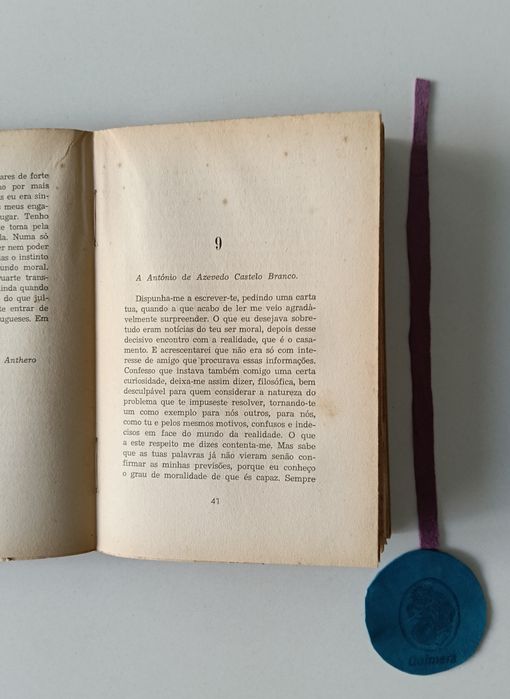 Cartas:  Primeira série (cartas cujo principal assunto é de natureza filosófica)