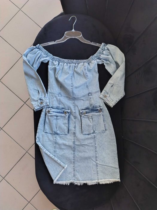 Sukienka jeansowa nowa S/M
