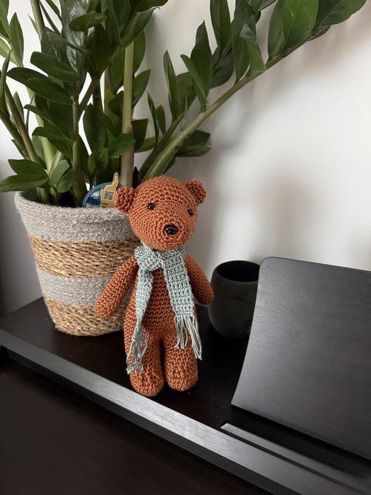 Urso em amigurumi