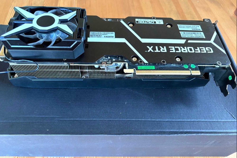 KFA2 GeForce RTX 3080 SG 1-Click OC LHR 12GB GDDR6X