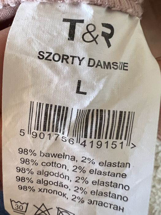 Szorty bawełniane L